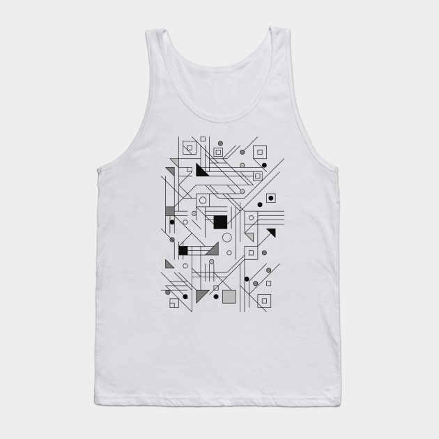 Abstract#82 Tank Top by process22